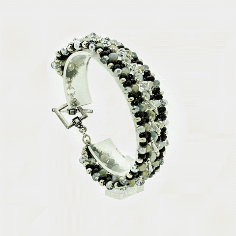 Bracciale Mary Grey And Black 1
